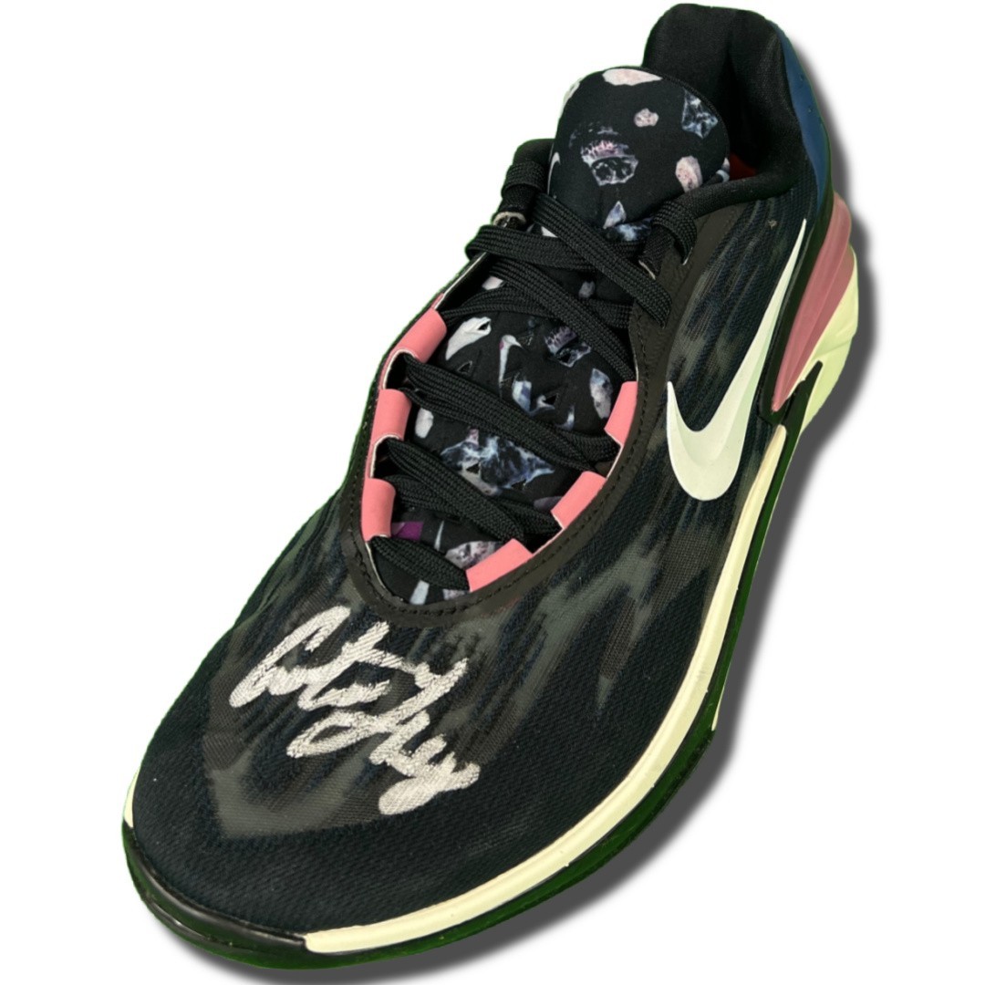 Antoine Walker autographed signed sneakers Boston Celtics JSA