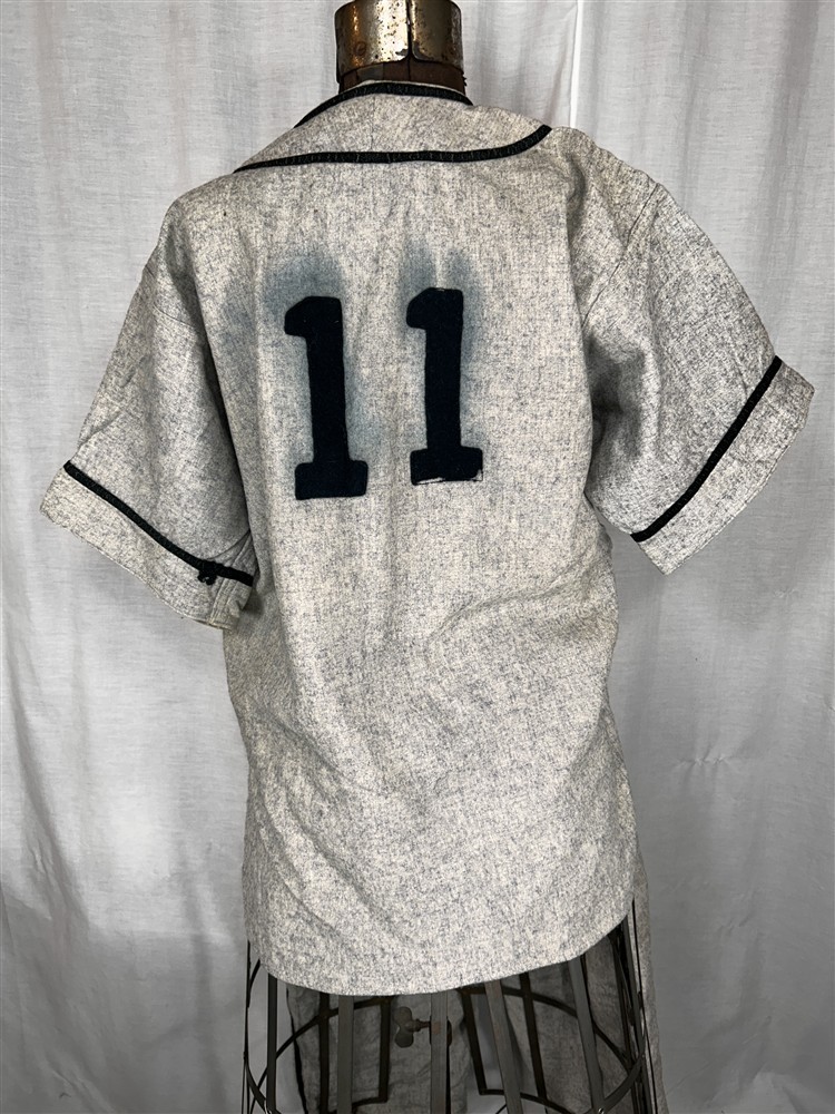 antique baseball uniform shirt pants gaiters 3 pcs adult original Amco NY 1940
