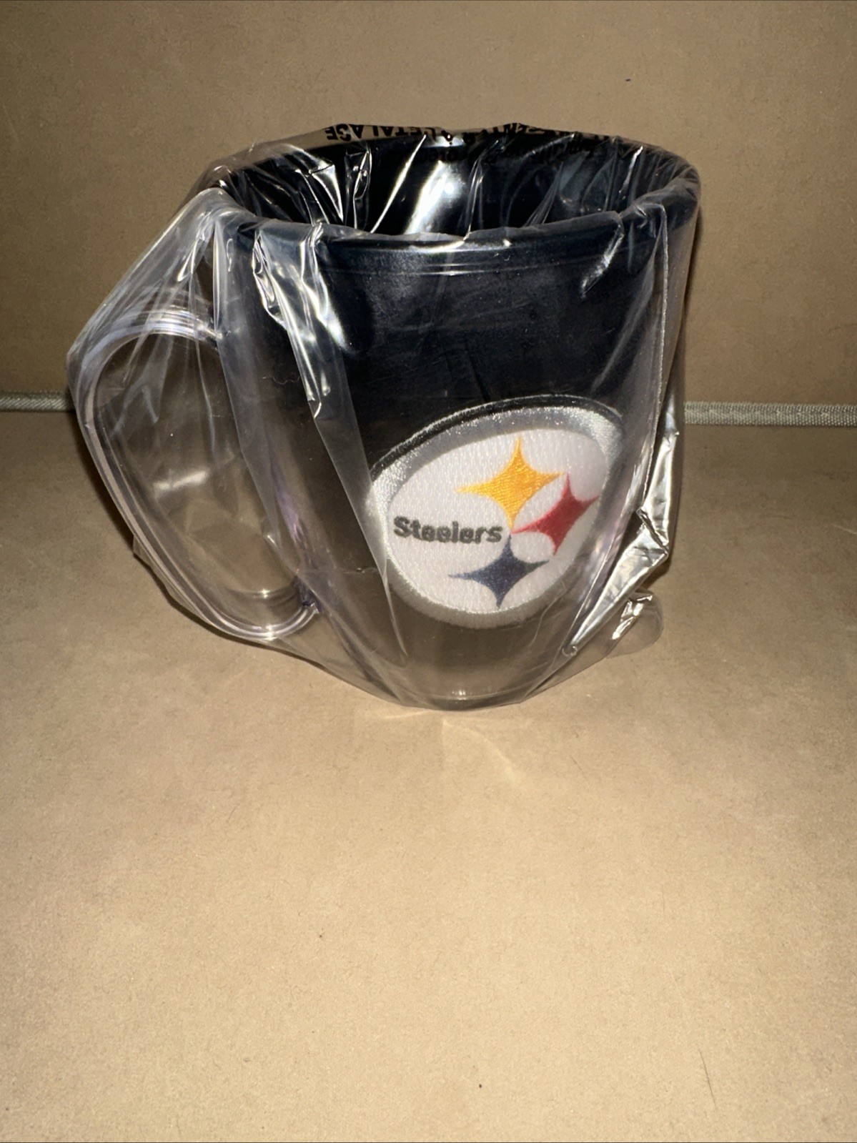 Pittsburgh Steelers Tervis Mug Black Tint Coffee Cup Football 16 Ounces Pint New