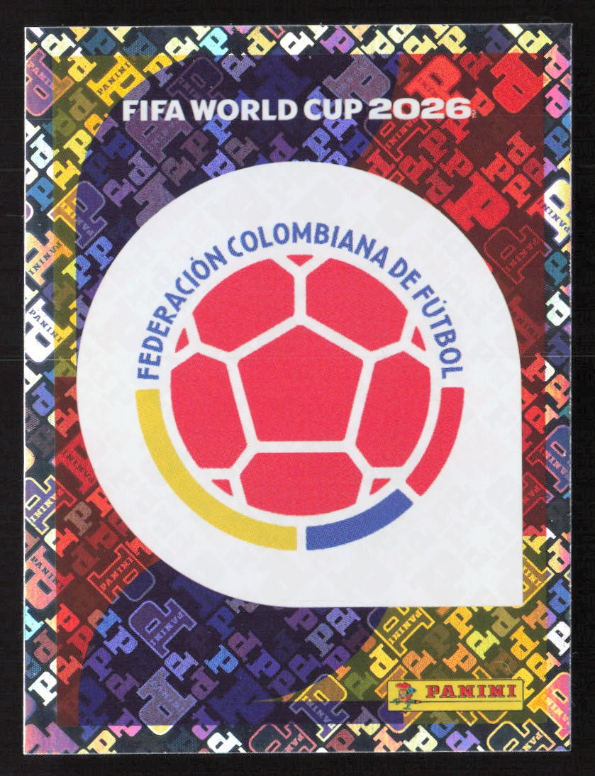 2026 Panini FIFA World Cup Sticker #COL1 Emblem Foil