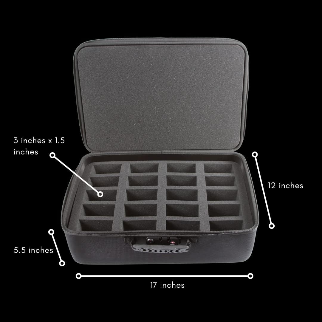 Toploader and One Touch Trading Card Storage Box with Zipper Lock – Sports Card