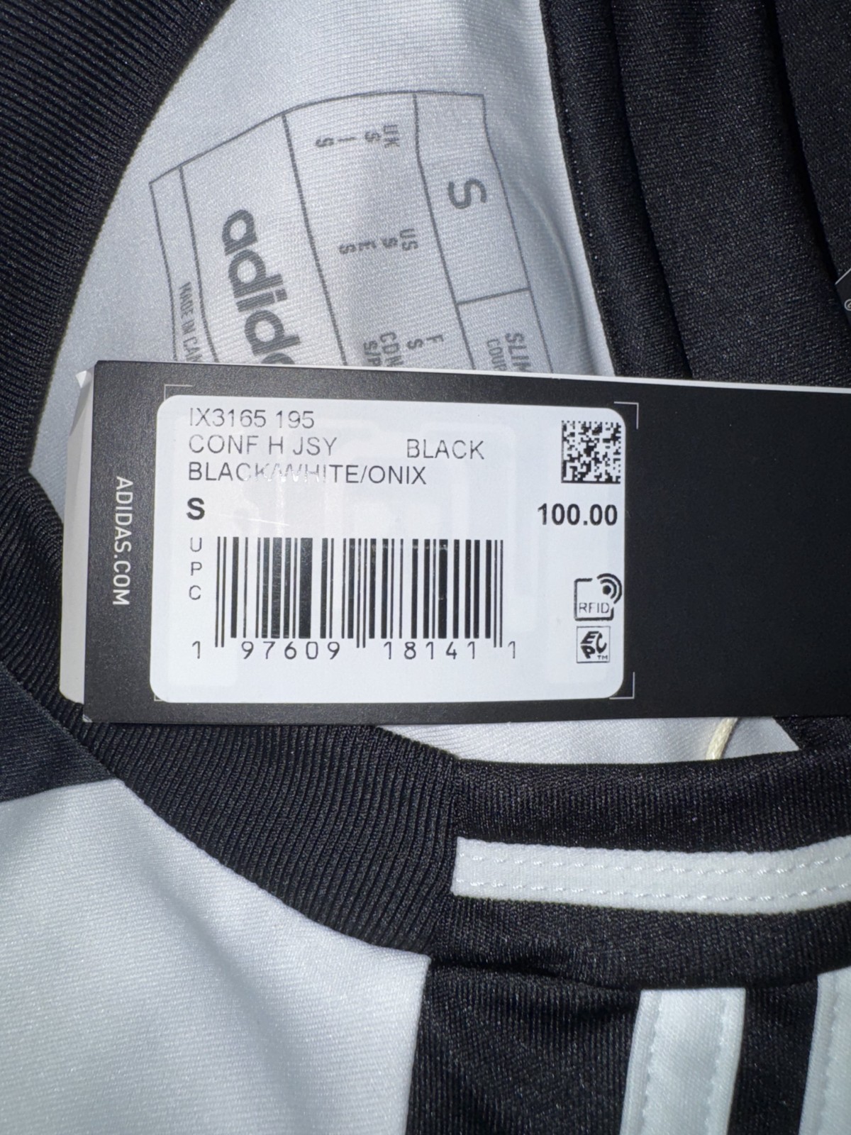 2024-25 Adidas Men’s Newcastle United Home Soccer Jersey Pick Size NWT $100