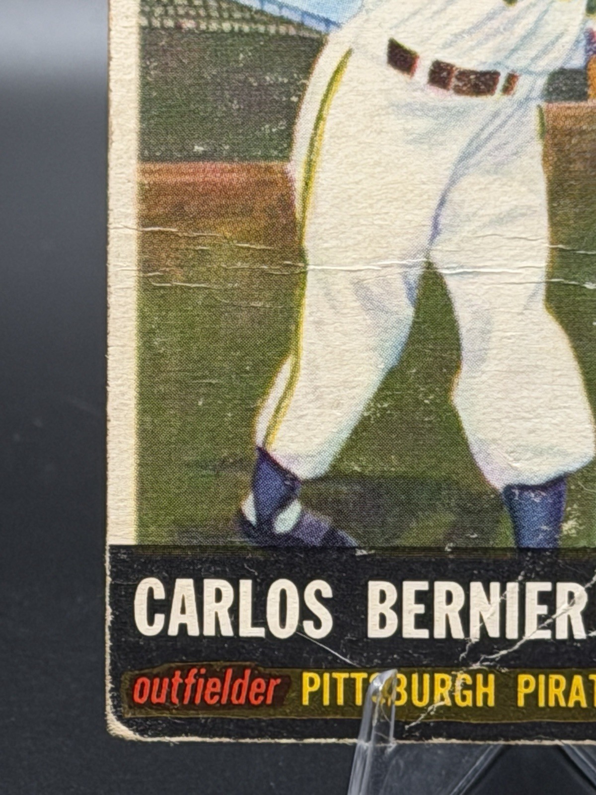 Topps 1953 Topps #243 Carlos Bernier Pittsburgh Pirates RC High # Card Filler