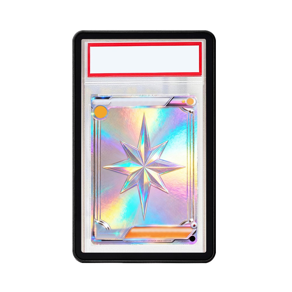 6PCS Acrylic Slab Plastic Case For PSA CGC Graded Cards Guard Protector Bumper