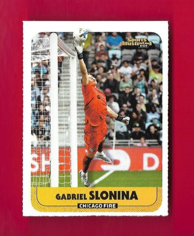 2022 SI Sports Kids GABRIEL SLONINA, Chicago Fire Goalkeeper Soccer MLS #1035