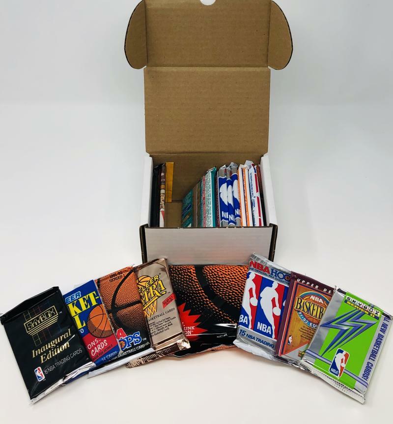 ESTATE LIQUIDATION- LOT OF NEW OLD VINTAGE UNOPENED NBA Basketball CARDS IN PACK