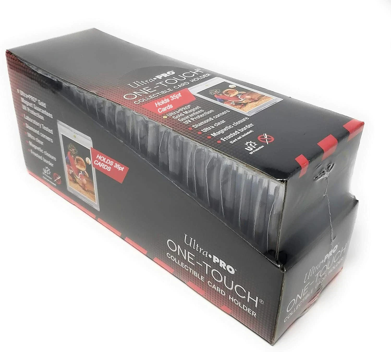 35Pt Magnetic Card Holder Cases – 25ct Box for Sports & Collectible Cards