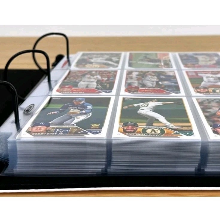 1 Box of 100 BCW 9-Pocket Pages LASERWELD Card Storage Album Binder Sheets