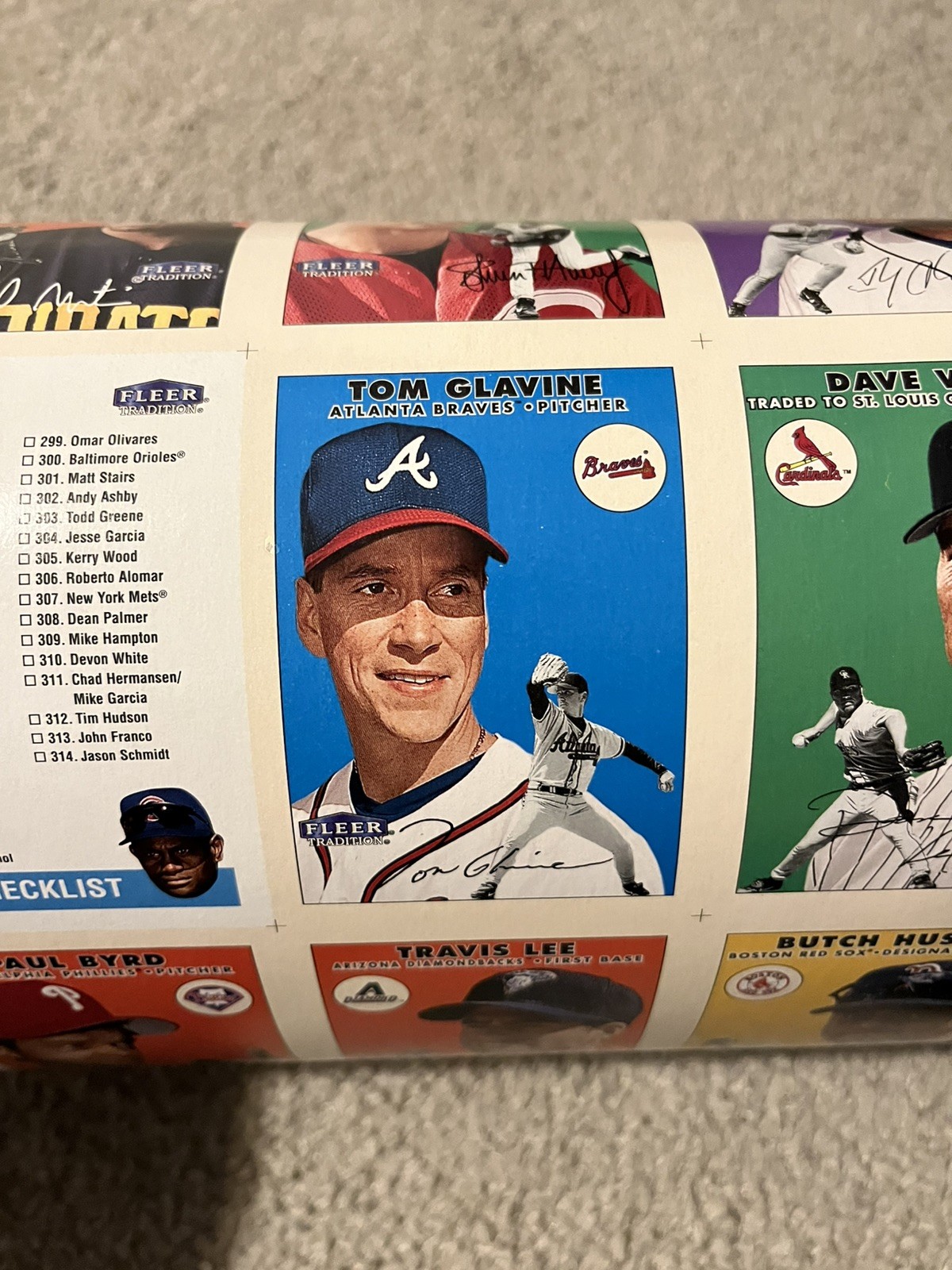 2000 FLEER TRADITION Baseball Cards UNCUT SHEET – SEE LIST OF STARS BELOW + PICS