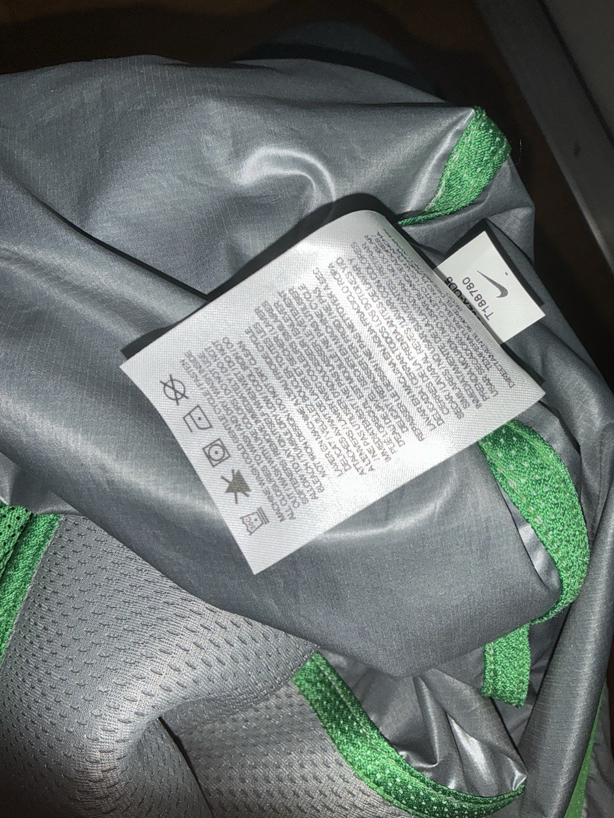 Oregon Ducks Water Repellent Vest Jacket Nike Steel Gray Green NCAA Men’s Large