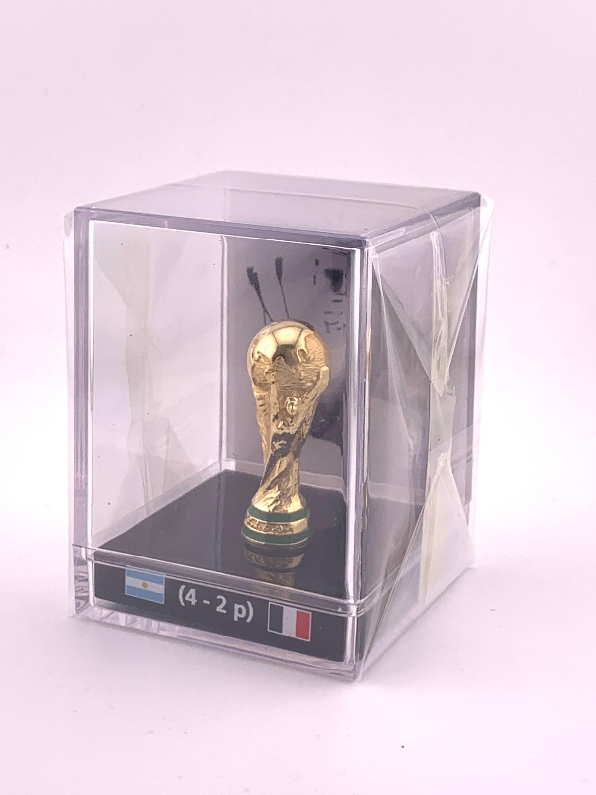 FIFA World Cup Qatar 2022 Final Match Trophy Replica | Poster in acrylic case