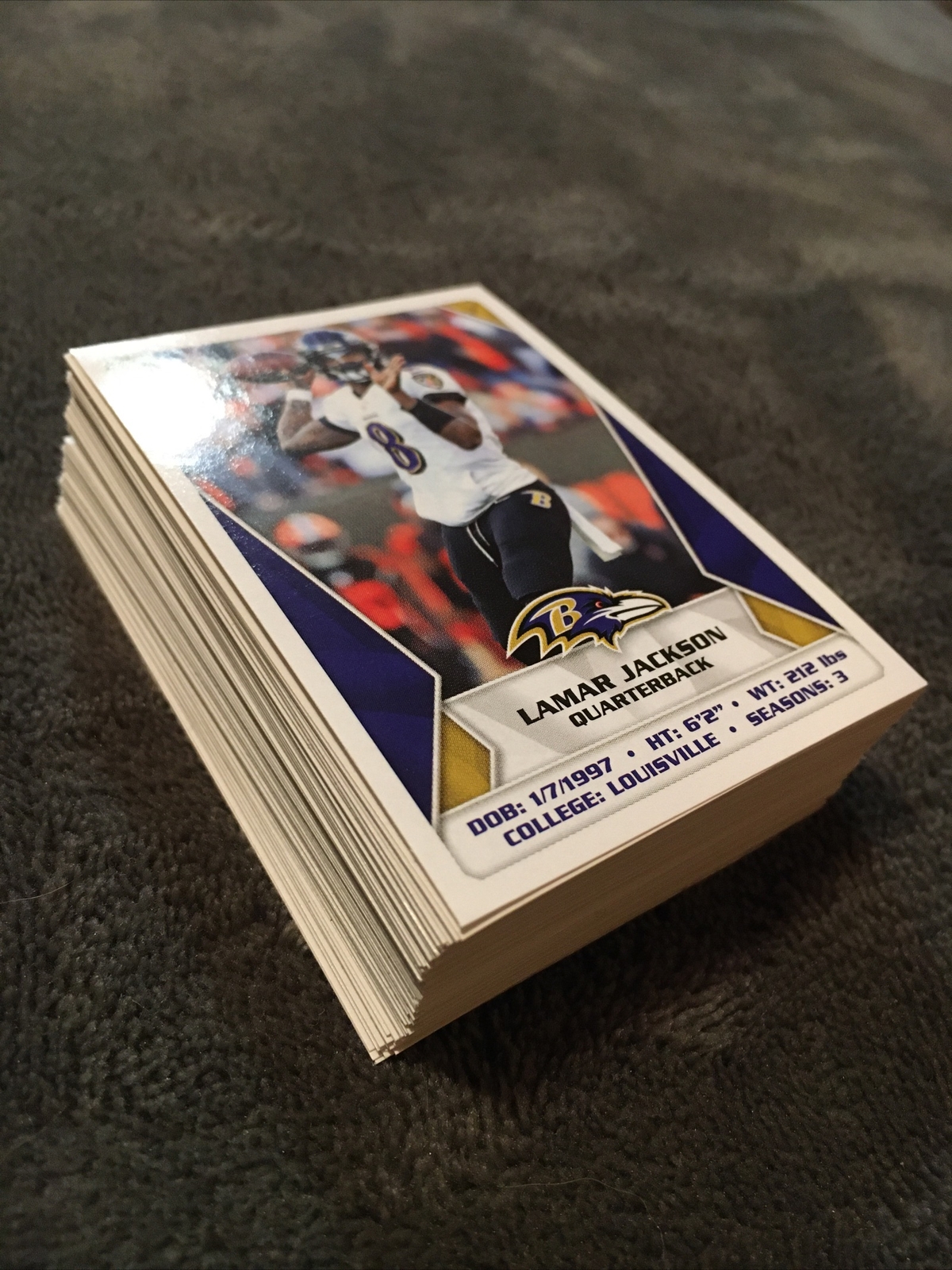 2019-20 Panini NFL Stickers 42pc