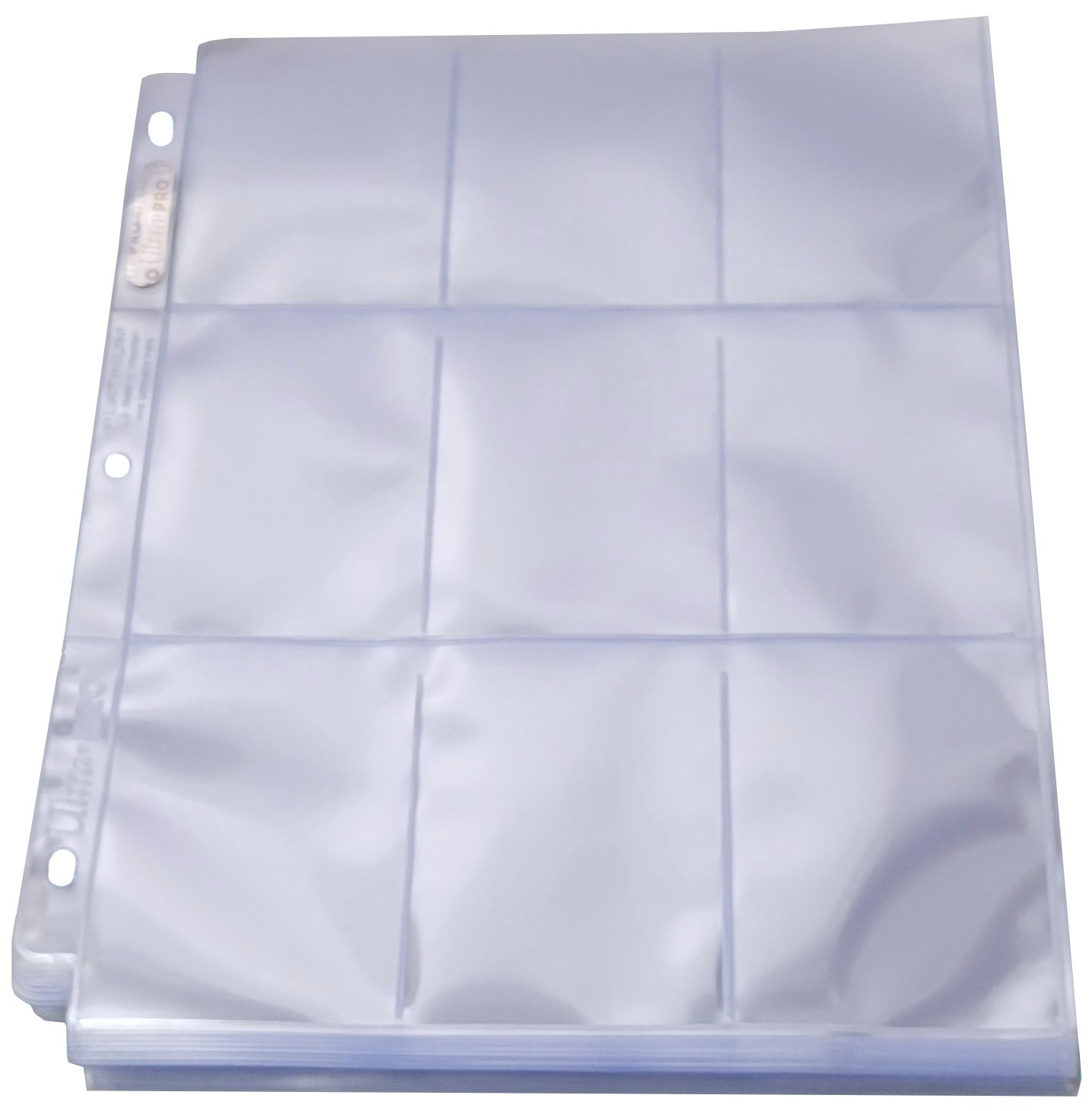 50 Ultra Pro Platinum 9-Pocket Card Pages Sheets Protectors Baseball Refill