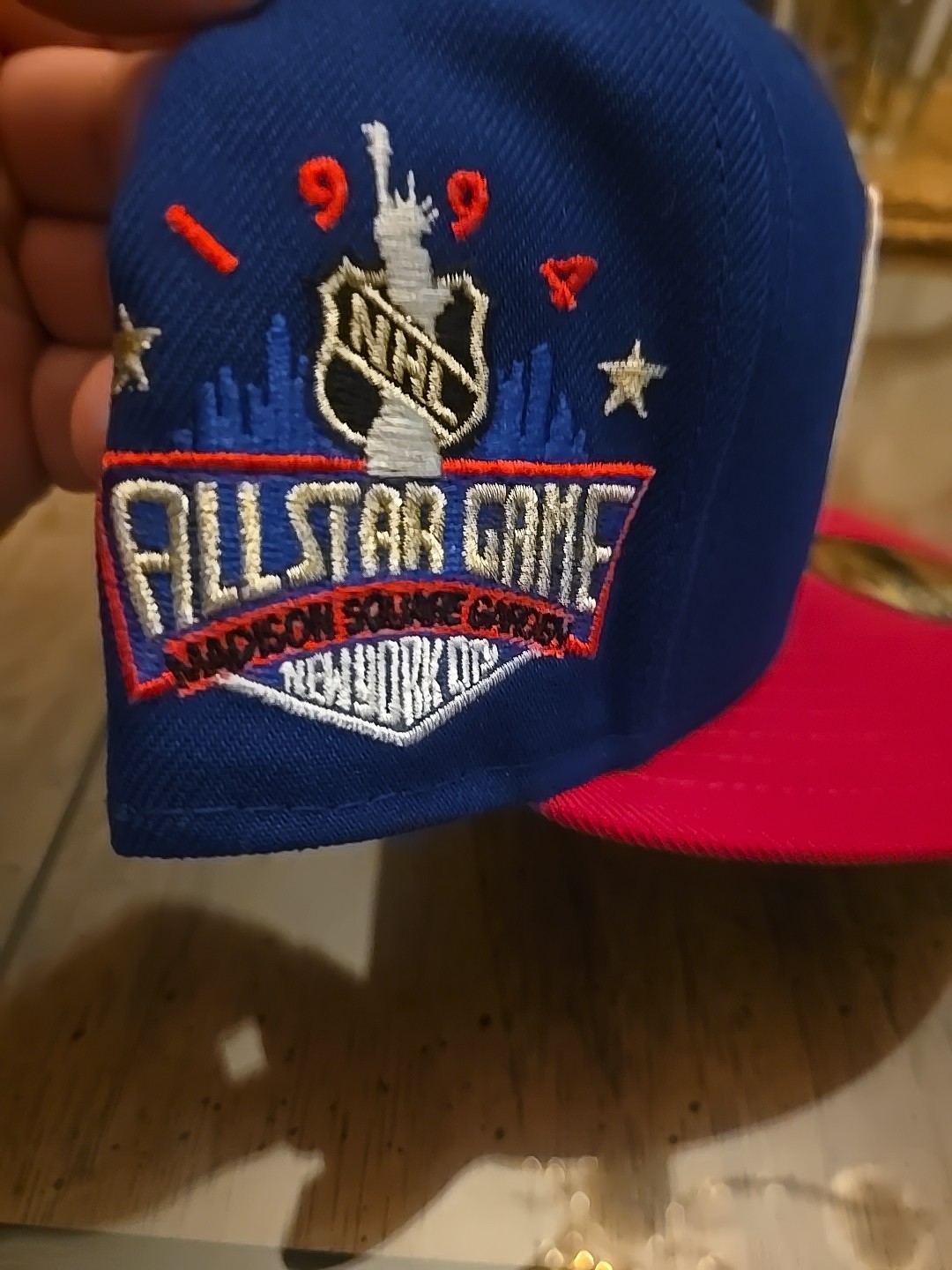 NewYork Rangers New Era Fitted Hat,NHL 595O 1994 All-Star Game NYC Exclusive…