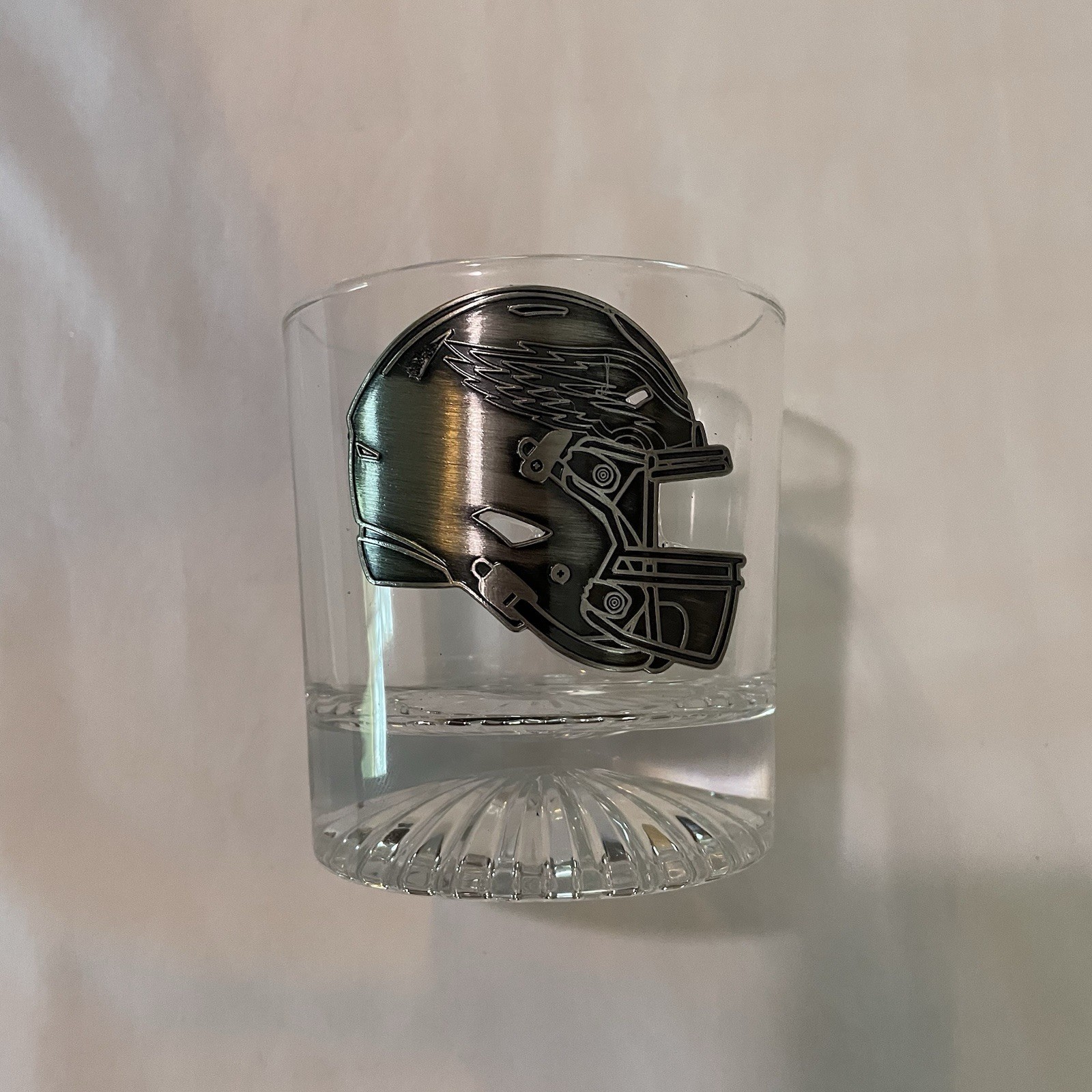 Philadelphia Eagles NFL Whiskey Glasses 10oz Set of 4 Rocks Glasses w/ Emblem
