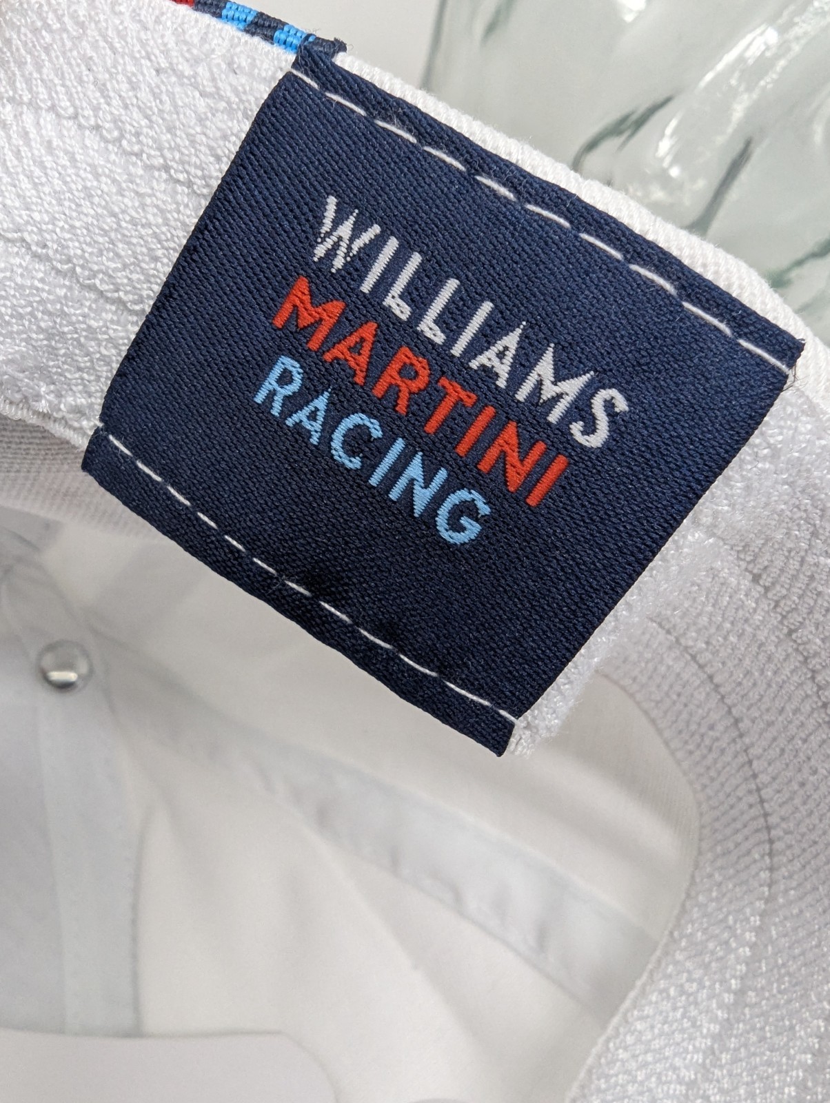 Williams Martini Racing Hat Cap Flex Fit One Size White F1 Racing Mens