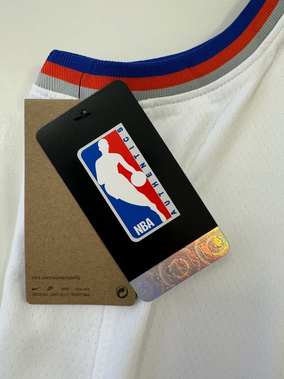 Karl Anthony Towns New York Knicks NBA Finals Association Edition Size M Jersey