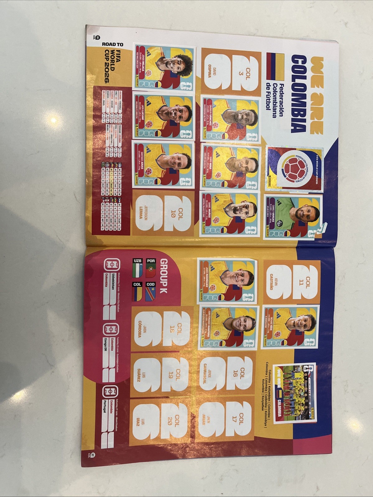 OFFICIAL Panini Sticker World Cup Album 75% Done 210 dollar value some rips