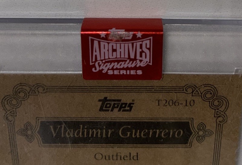 2019 Topps Archives Signature Series #206 Vladimir Guerrero Montreal Expos 1/1