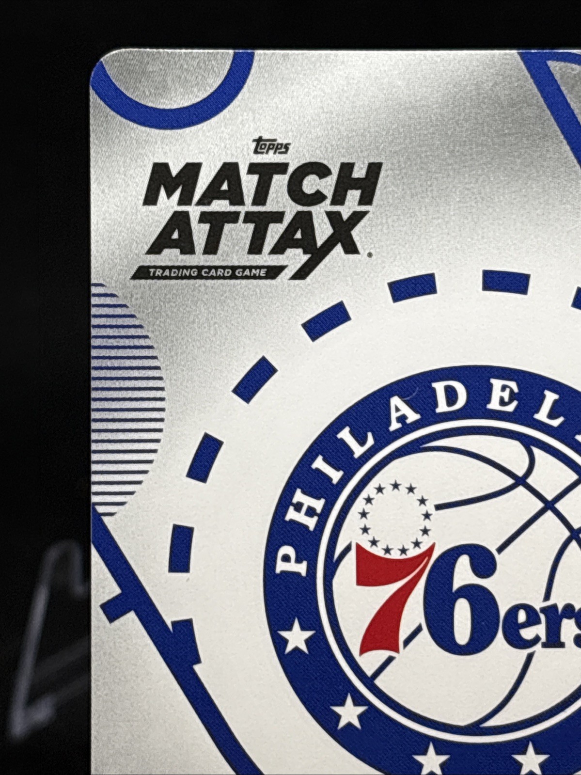 2025 Topps Match Attax VJ Edgecombe Breakthrough Baller 76ers RC #BB-VE Rookie