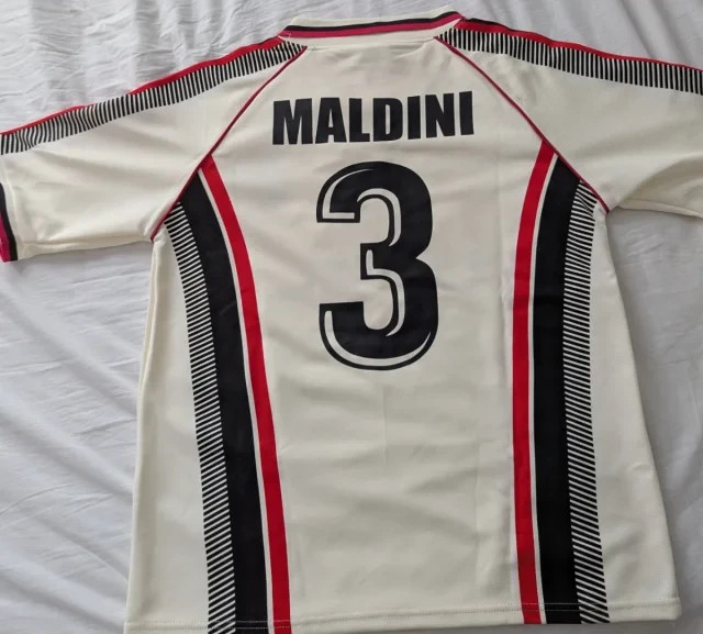 NEW AC Milan 98/99 Maldini 3 SIZE L