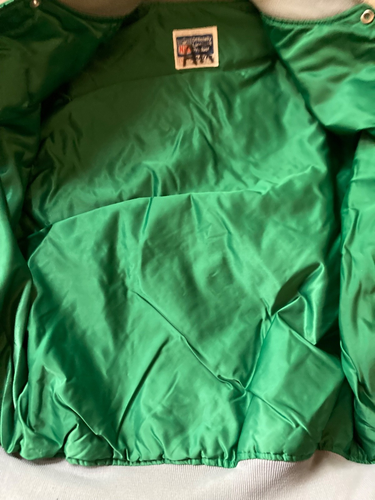 AUTHENTIC TEAM-ISSUED Starter Satin Football Jacket – PHILADELPHIA EAGLES (L)
