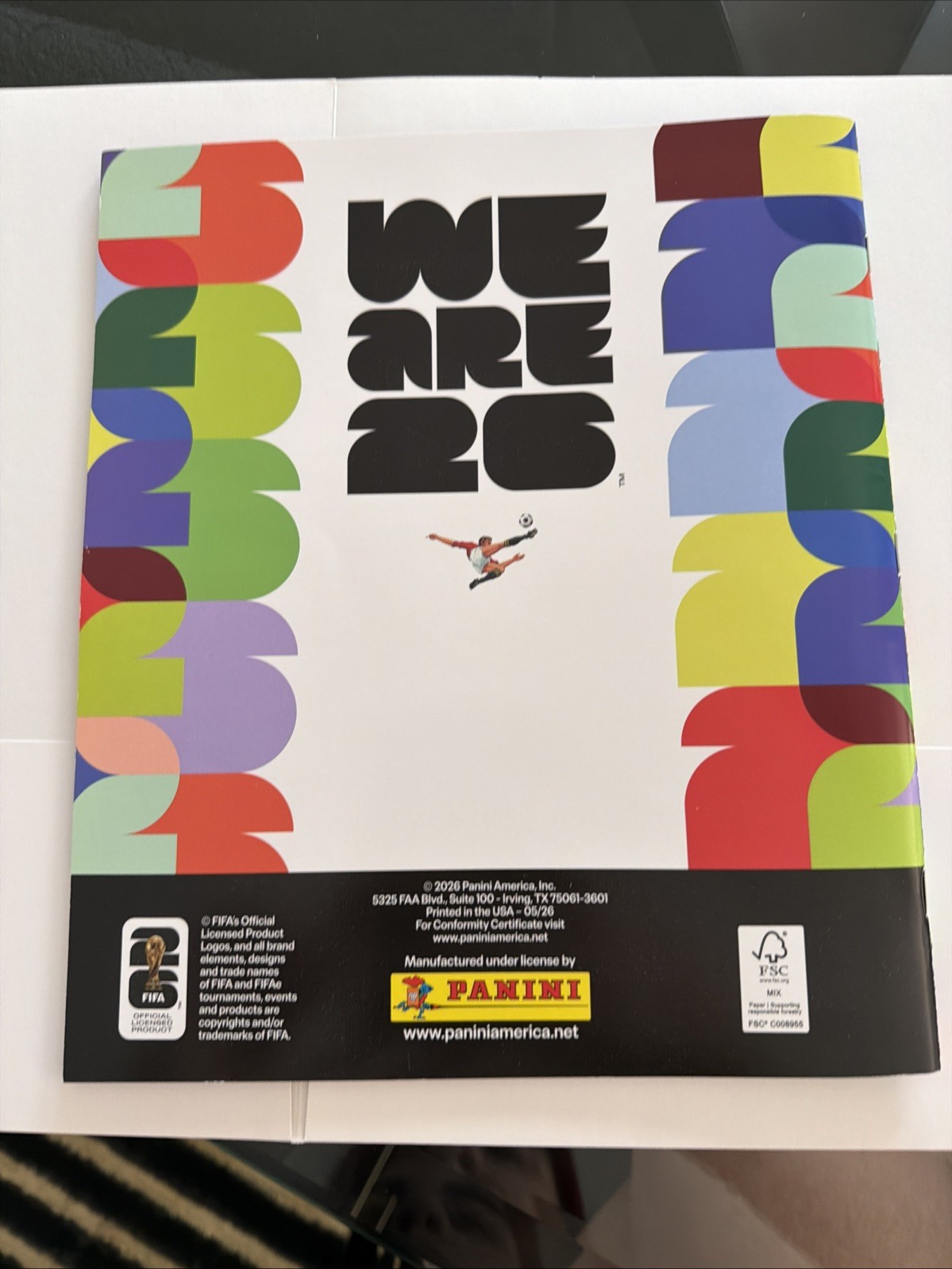 Panini FIFA World Cup 2026 Official Sticker Collection Empty Album 0 Stickers