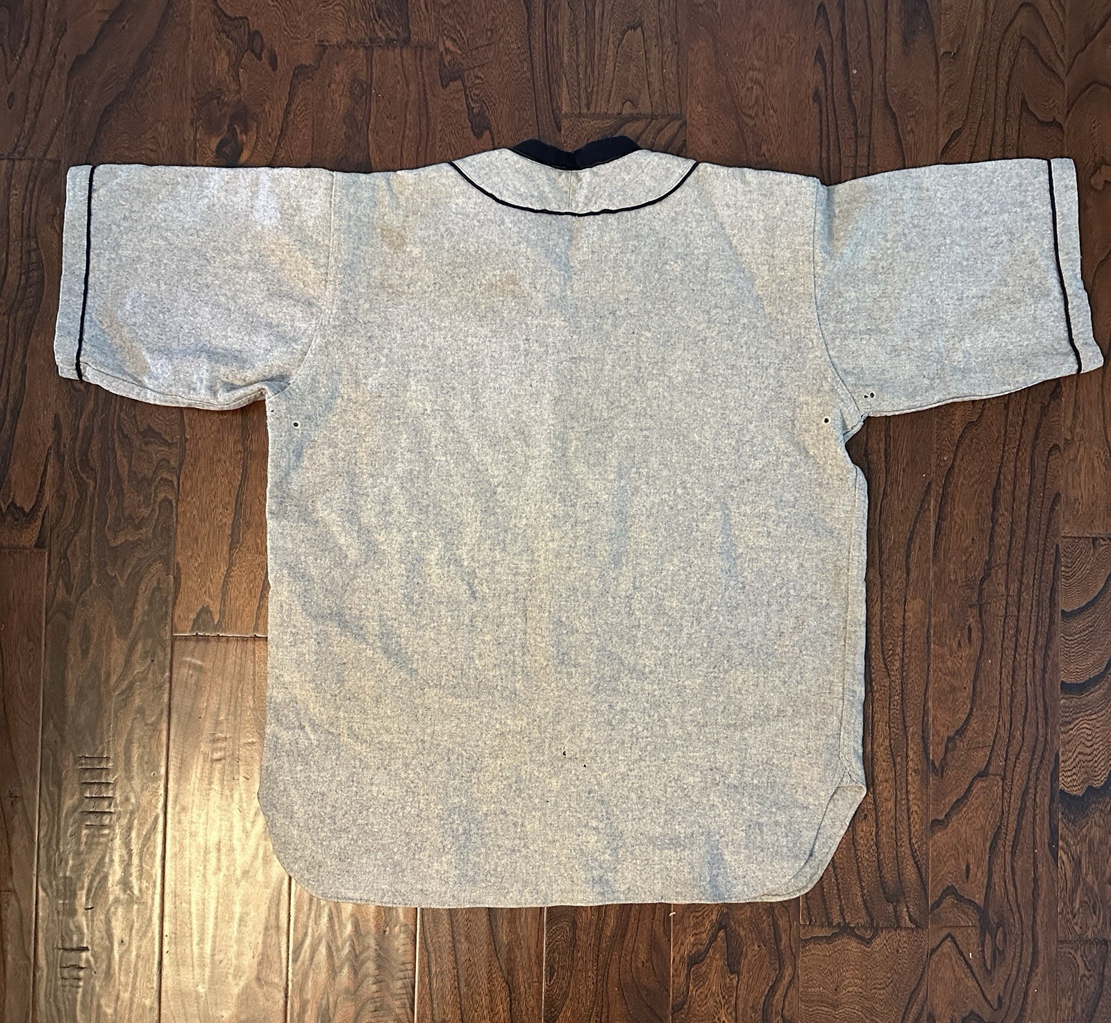 Vintage 40s ‘Soldiers’ Flannel Baseball jersey College Athletic Co Dodge Davis