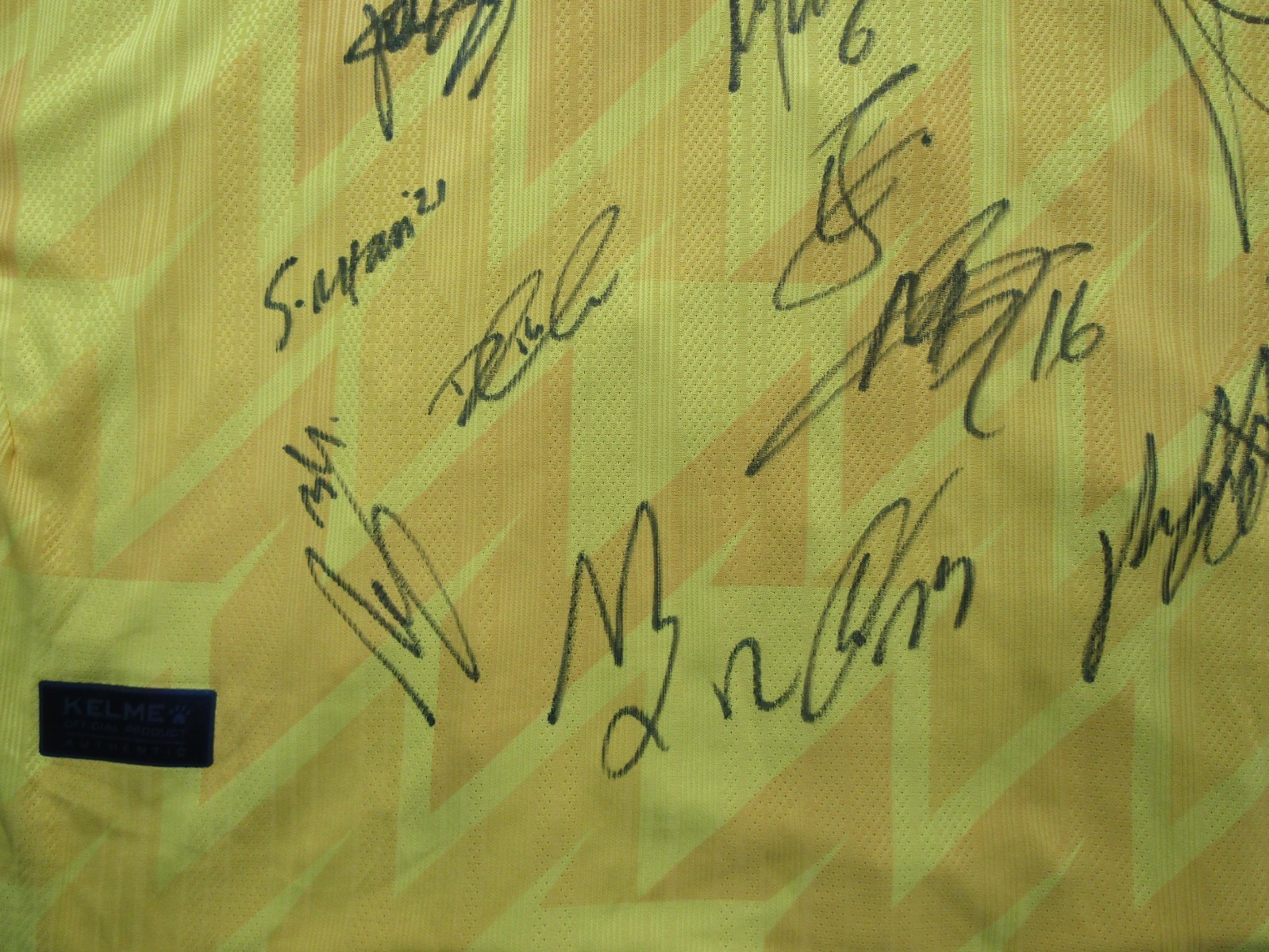 Watford Shirt Hand Signed by 2025/2026 Squad – 18 Autographs – Louza Still Mendy
