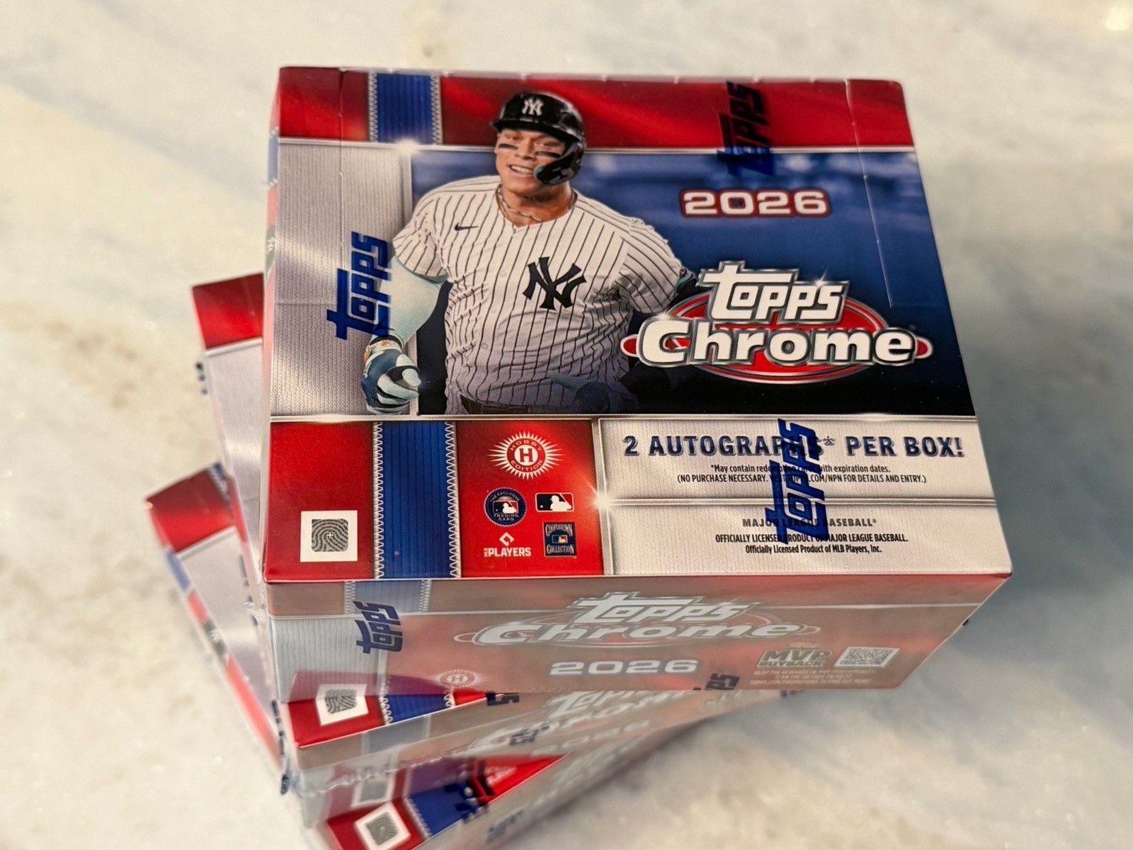 2026 Topps Chrome Baseball Jumbo Hobby Box MLB ✅ In Hand ✅ QTY