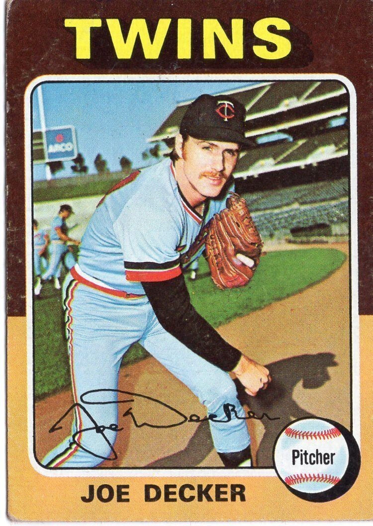 1975 Topps Baseball Cards Complete Your set – You Pick Your Favorites 1-199