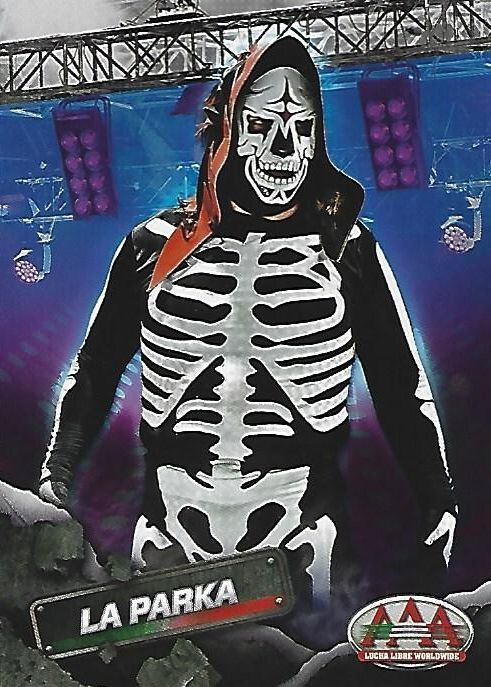 La Parka 2019 Panini Lucha Libre AAA Worldwide Card #22 Pro Wrestling Superstar