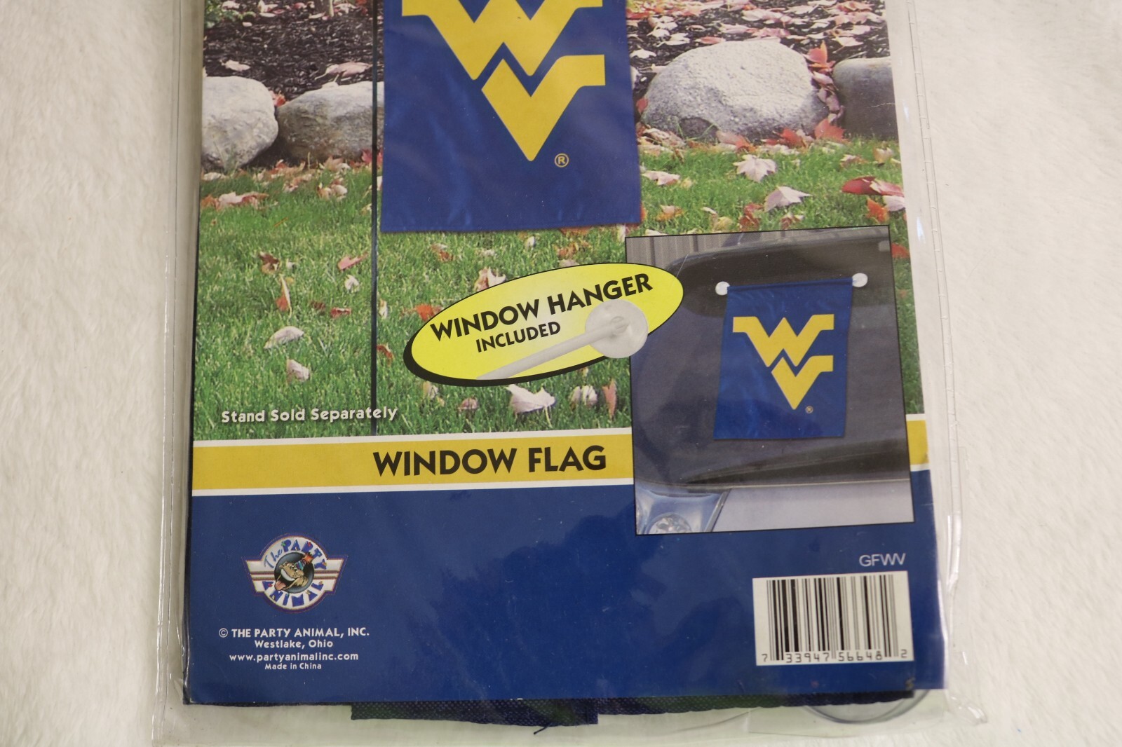 WEST VIRGINIA MOUNTAINEERS PREMIUM MINI GARDEN FLAG 15 X 10.5 New In Package