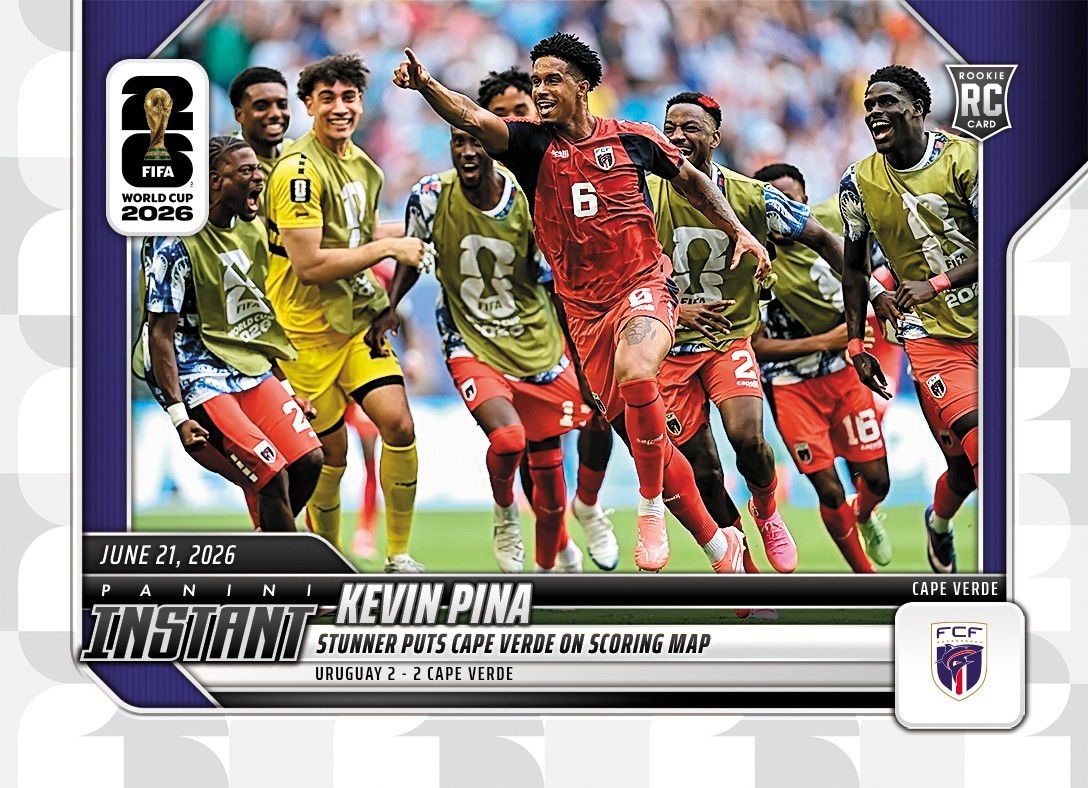 2026 Panini Instant FIFA World Cup #85 Kevin Pina Cape Verde RC PRESALE
