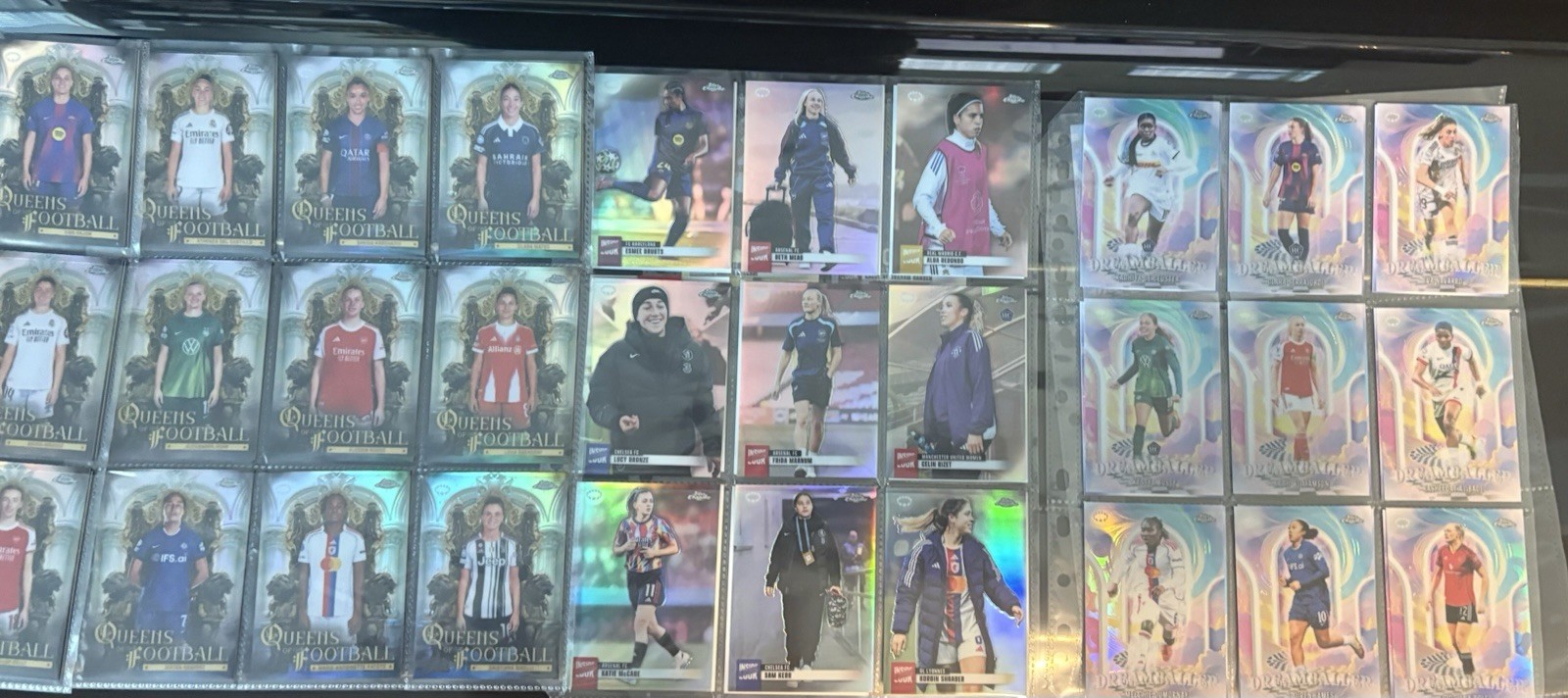 2025-26 Topps Chrome UEFA Club Competitions Complete Set with All Inserts