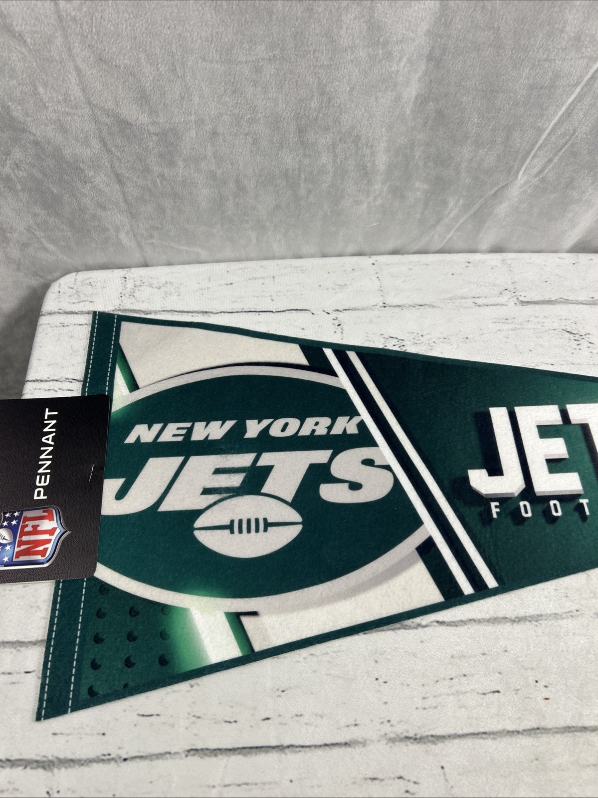New York Jets NFL Soft Felt Pennant 12×30 Inches
