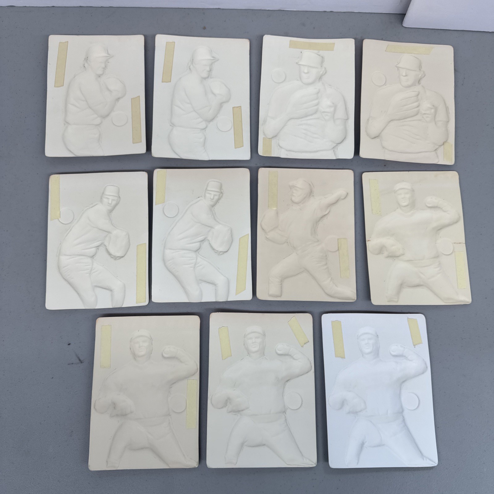 1985 Topps 3D 3-D Baseball Stars Near Complete Set W/ 2 Boxes 51 Cards Total