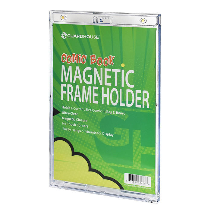 2 Comic Book Magnetic Holder For Current Comic Display Frame Acrylic Guardhouse