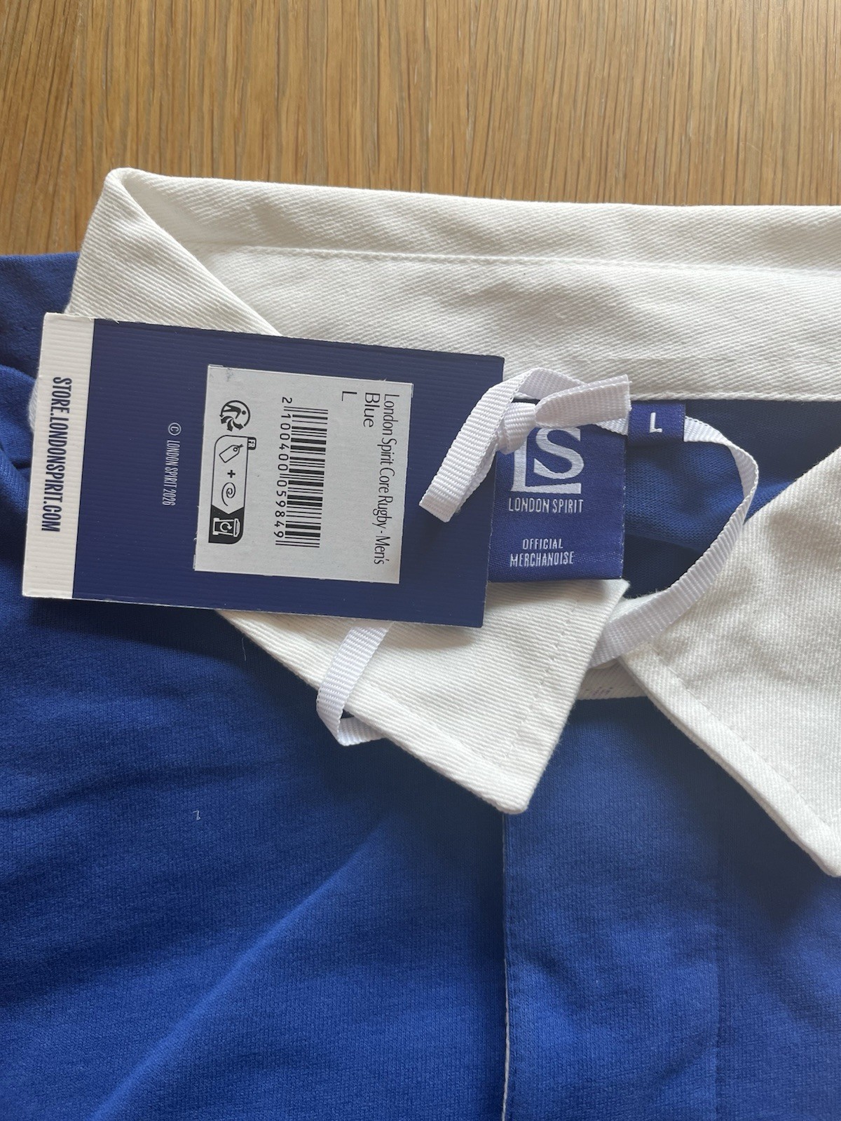London Spirit Hundred Team Core Rugby Shirt – Large Size