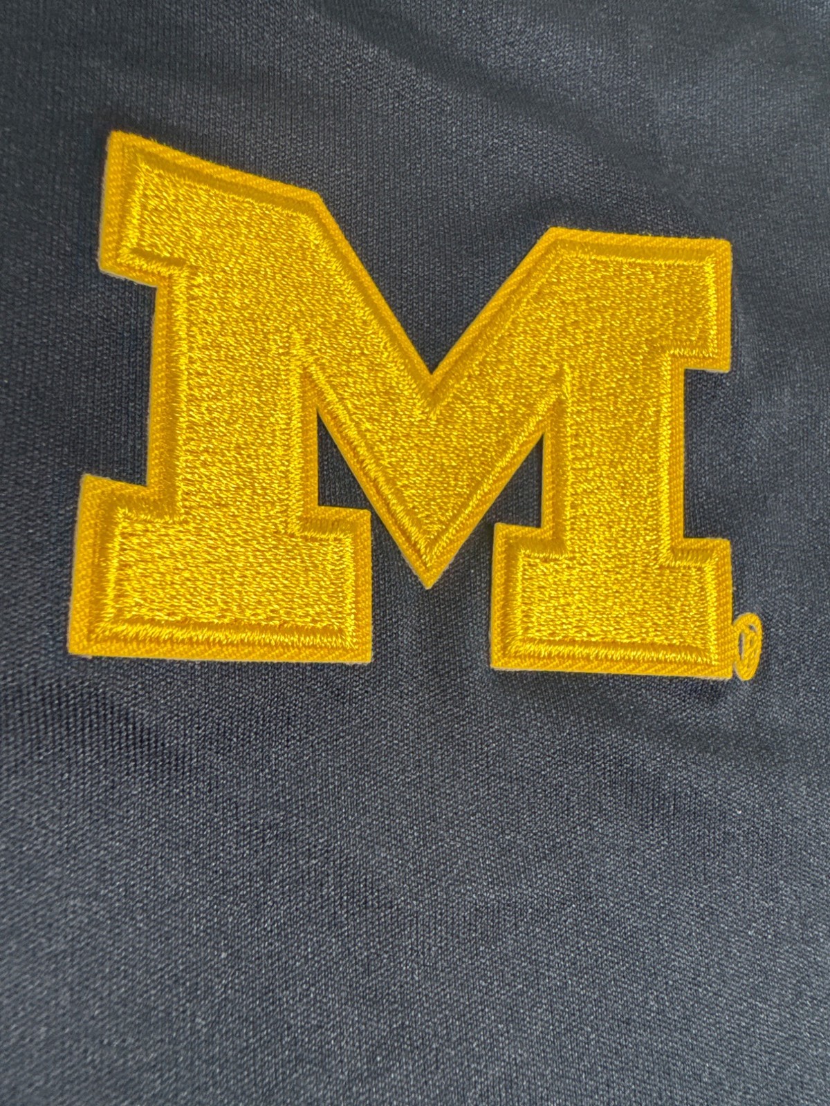 Antigua Michigan Pullover Jacket Mens L Navy Blue Polyester Sport Comfort Light