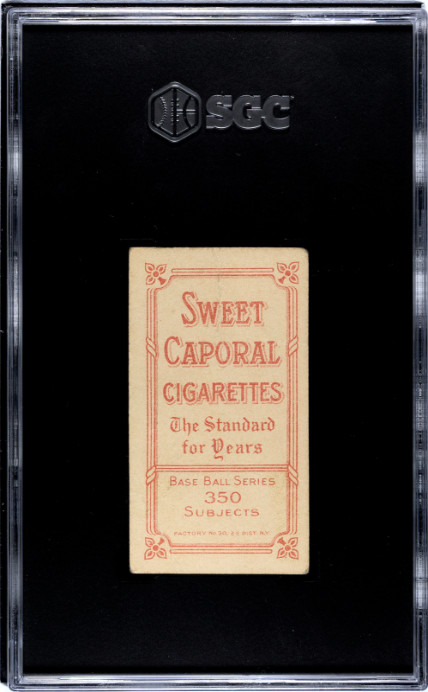 1910 T206 Art Fromme Sweet Caporal SGC 1 Baseball Card350 / 30
