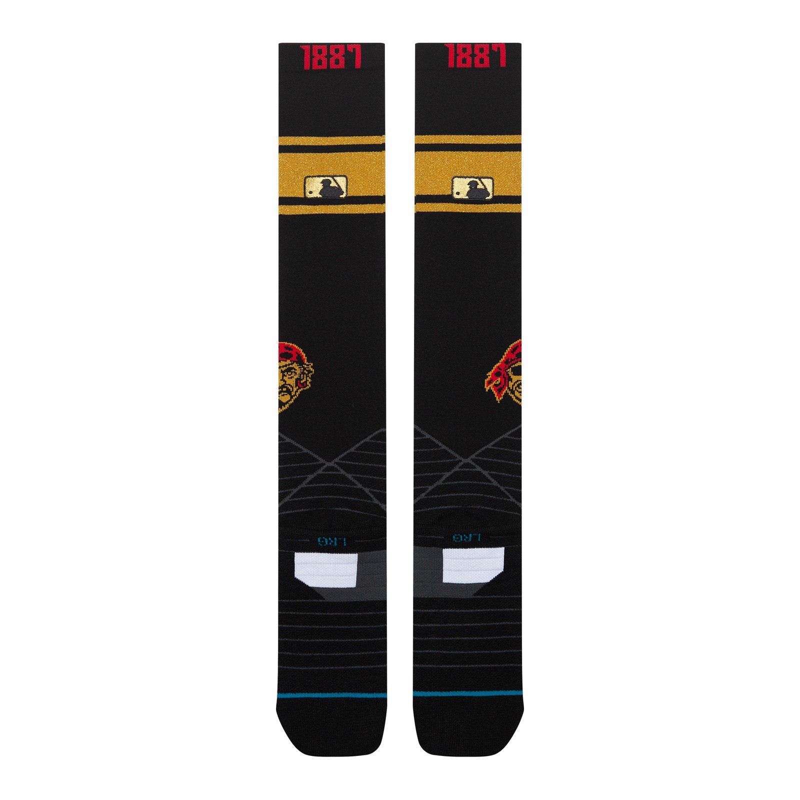 Unisex Stance Black Pittsburgh Pirates 2026 City Connect Over The Calf Socks