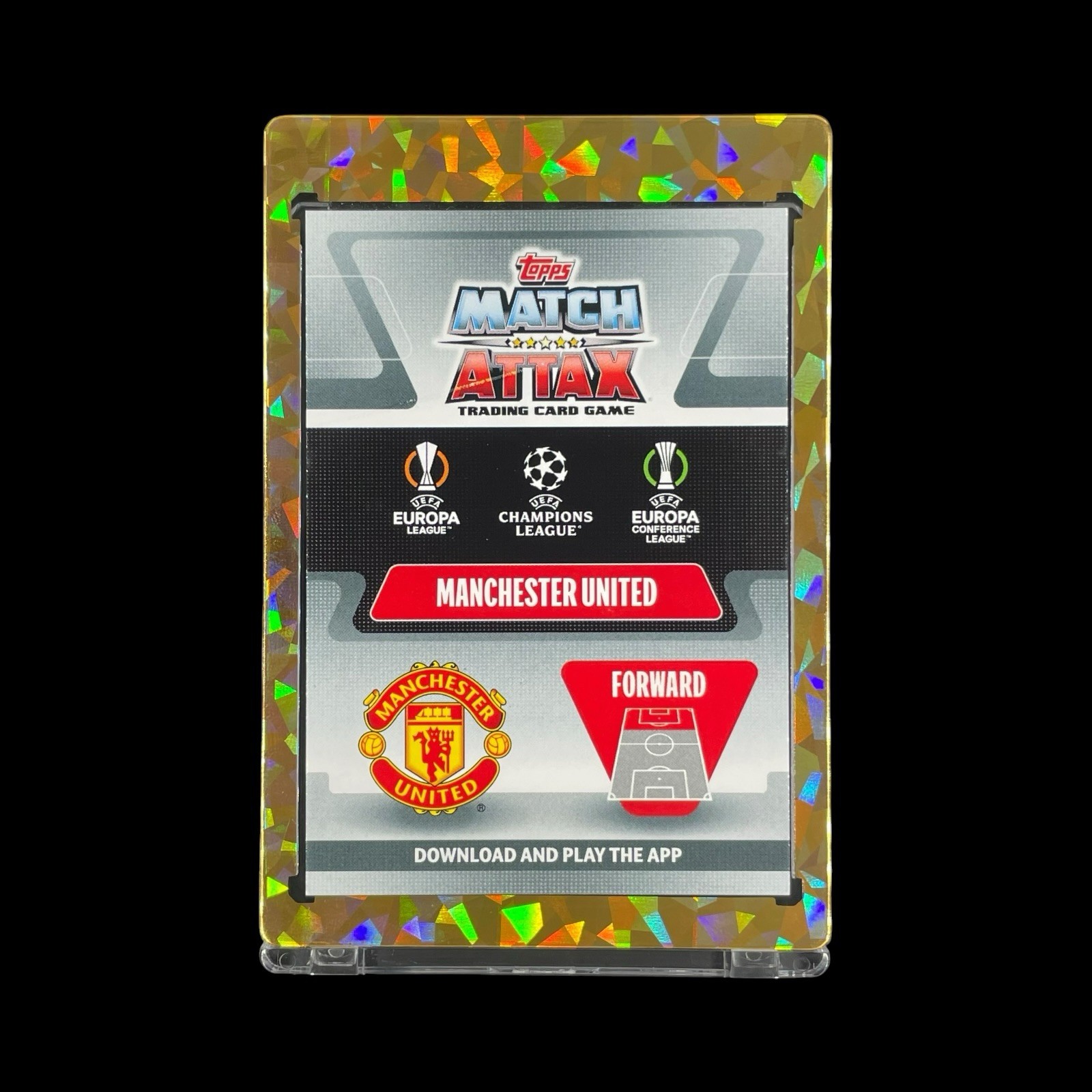CRISTIANO RONALDO GOLD HOLO 100 CLUB 2021-22 Topps Match Attax SP – Portugal