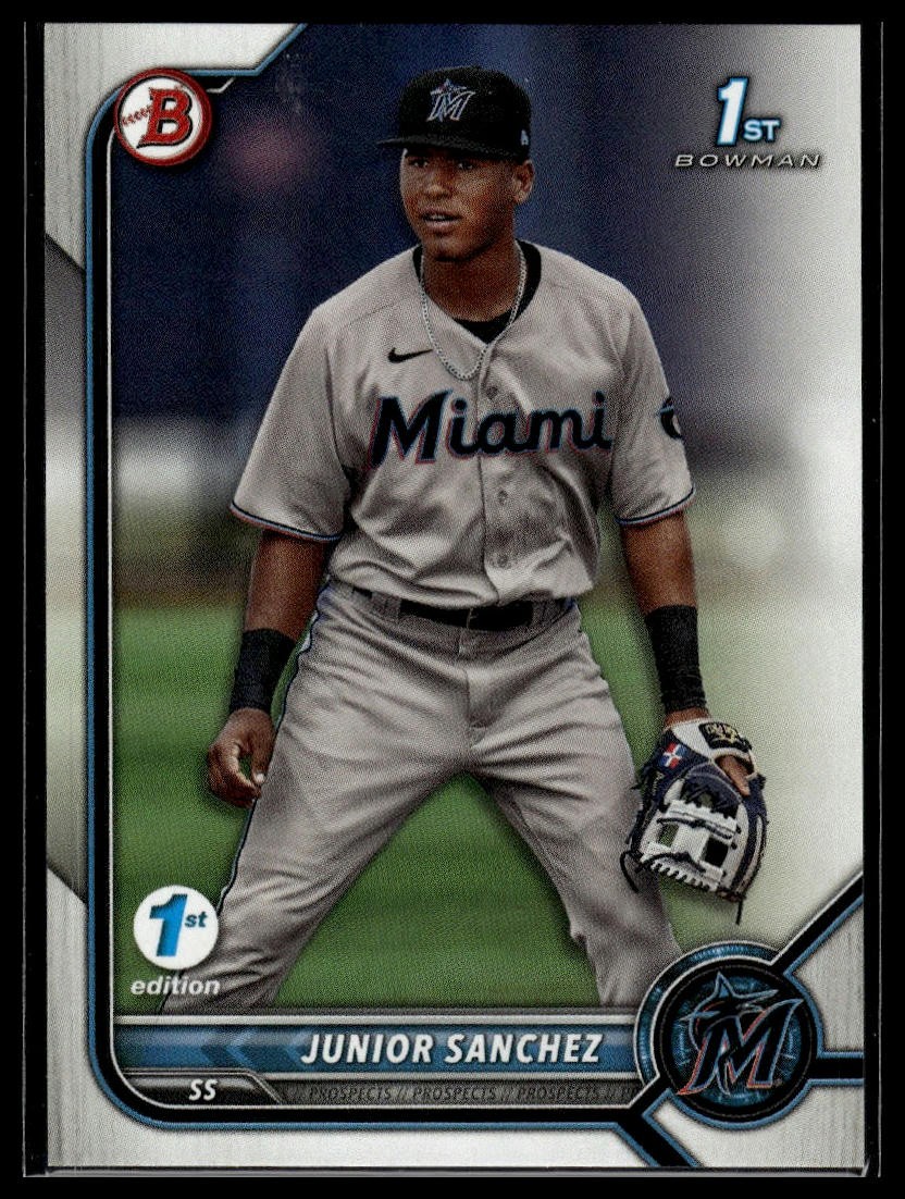 2022 Bowman 1st Edition #BPPF-111 Junior Sanchez