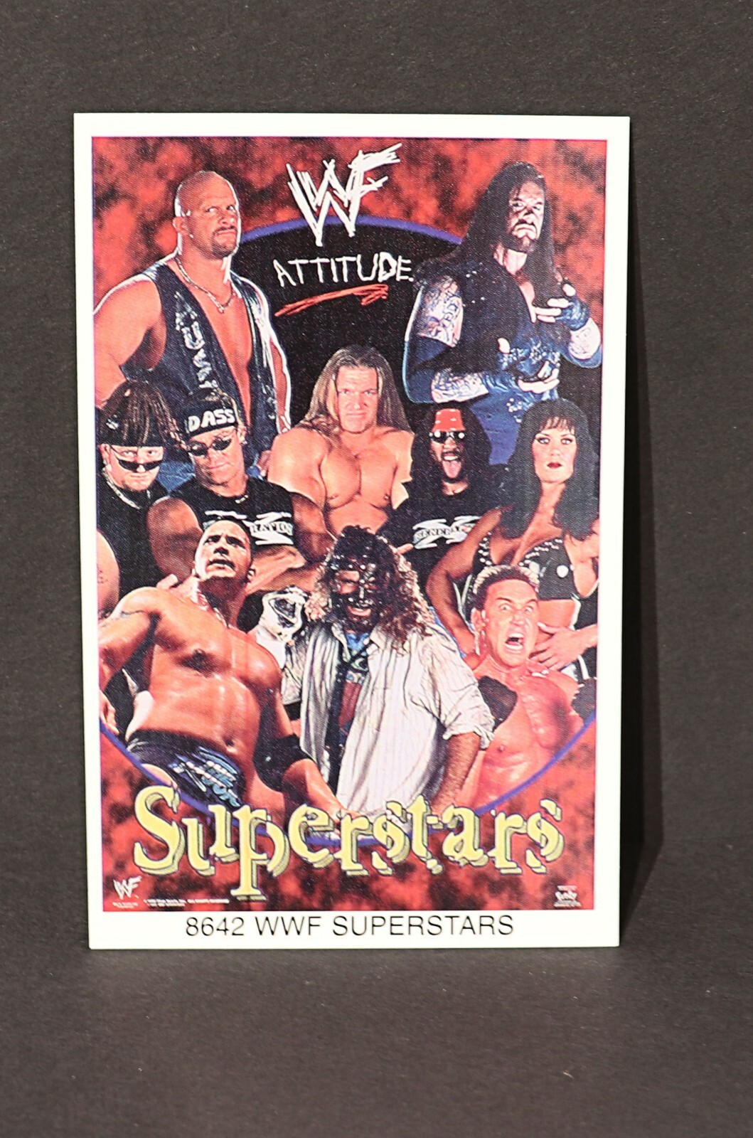 WWF superstars STARLINE NFL Mini Poster approx.3 x 5 Inches (F)