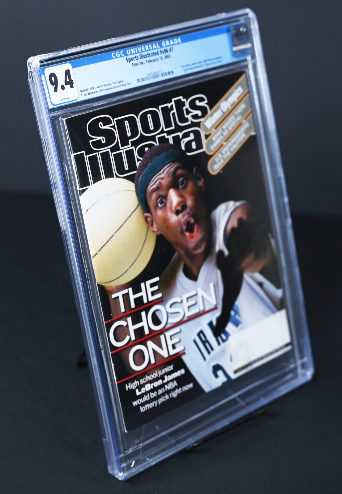 CGC Universal Grade 9.4 with White Pages. Sports Illustrated #v96 #7, February 1