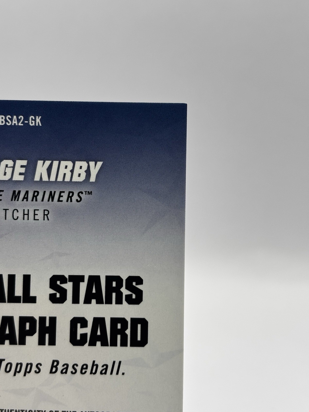 2026 Topps Series 2 Baseball Stars Autographs George Kirby Auto #BSA2-GK