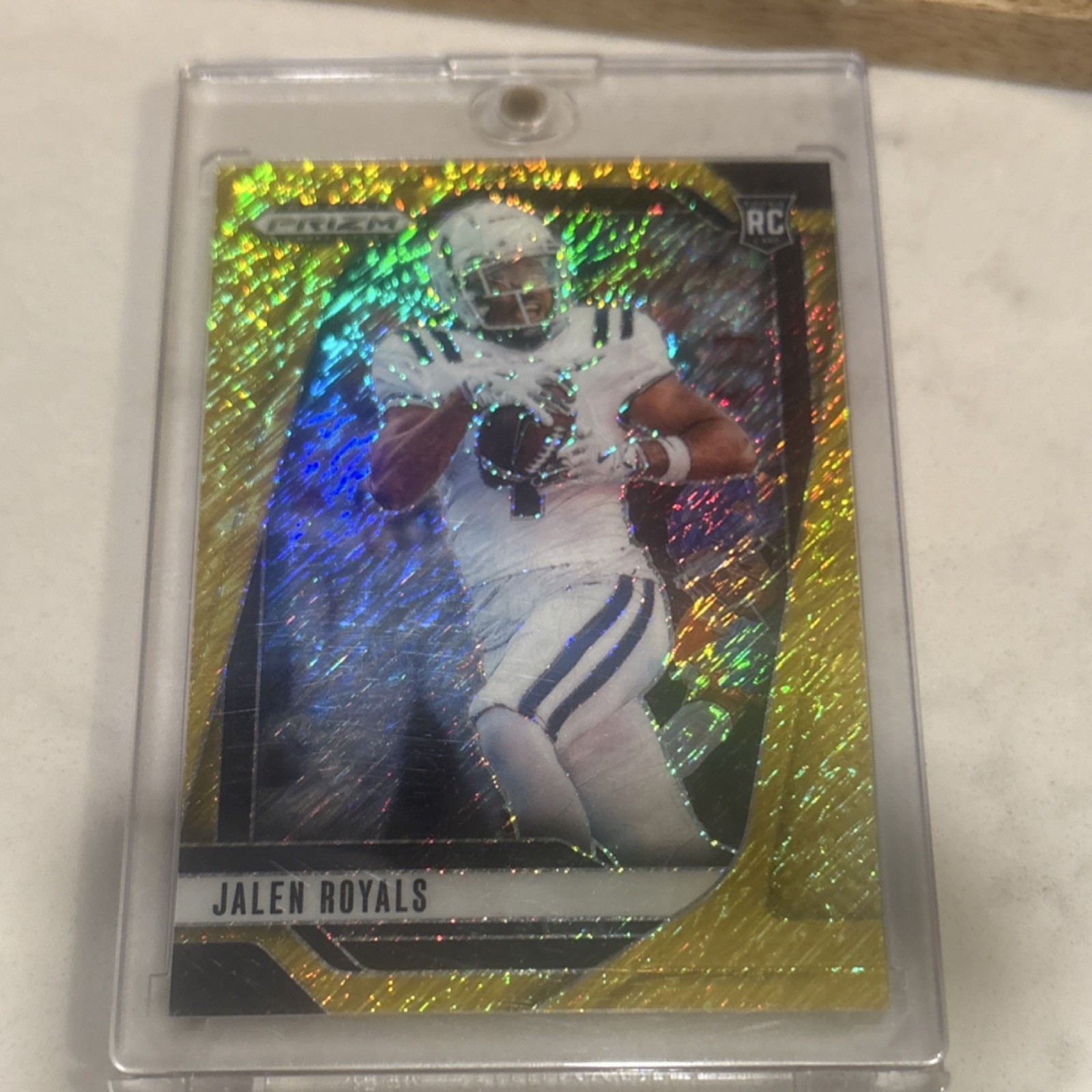 Panini 2023 Prizm Draft Picks Gold Jalen Royals Utah State Aggies #139 05/15