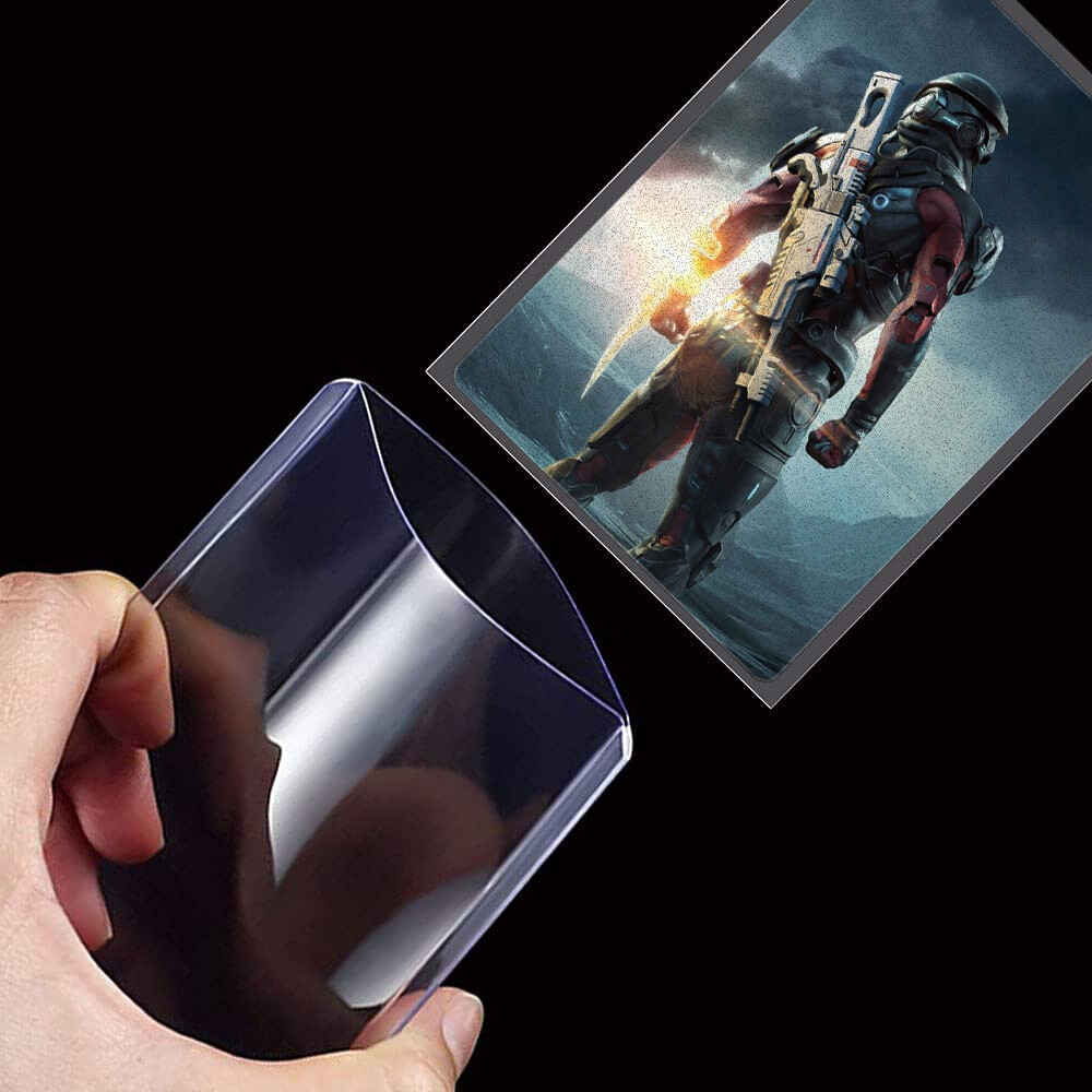 25 Platinum Protectors Clear Trading Card Sleeves Plastic Toploader Card Holders