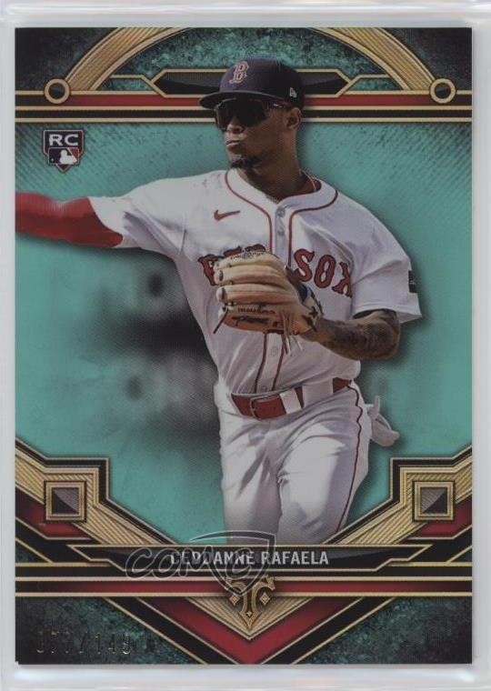 2024 Topps Triple Threads Aquamarine 77/149 Ceddanne Rafaela #16 Rookie RC 14sr